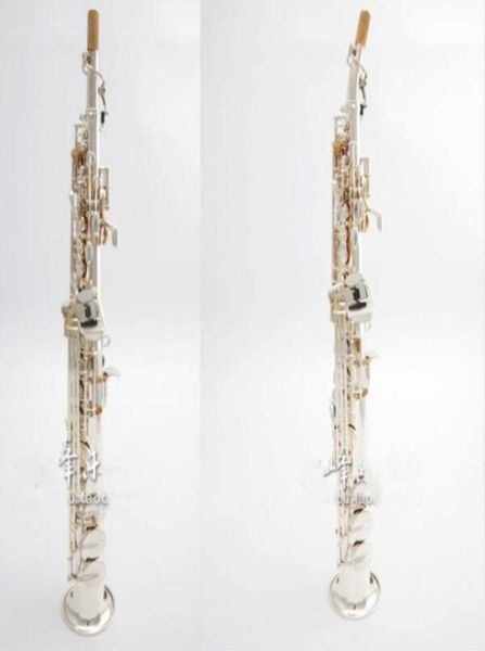 

japan yanagisawa s991 b flat soprano saxophone musical instruments sax brass silverplated with case professional3988846