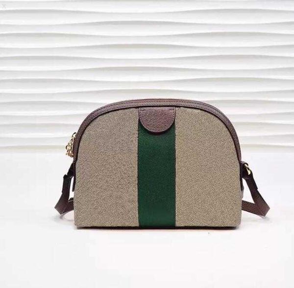

woman shoulder genuine classic canvas ophidia series messenger double printing shell red and green female bag s1k1