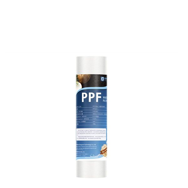 

parkas t33 water filter cartridge,pp cotton ,udf suitable for water filter housing,t33 cartridge,ro membrane system replacement, Black