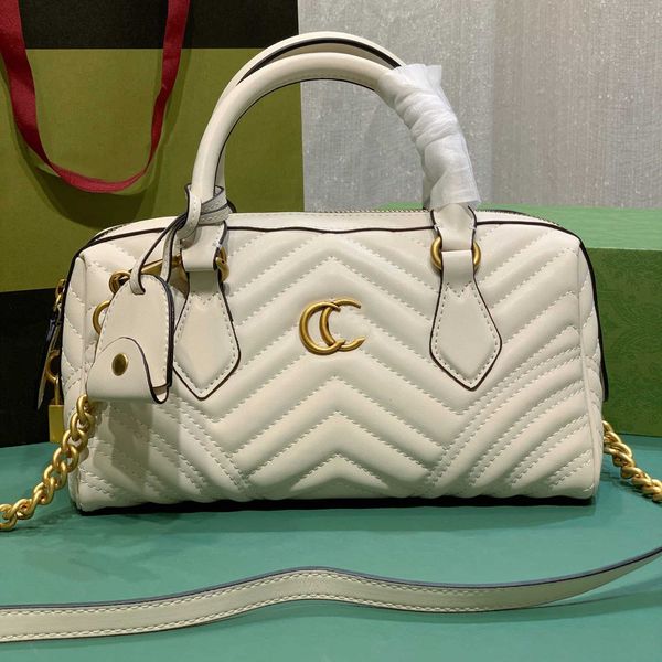 

large capacity portable travel shoulder bag fashion classic women chain skew bag r tote 746319 luxury pillow bags with detachable chain stra