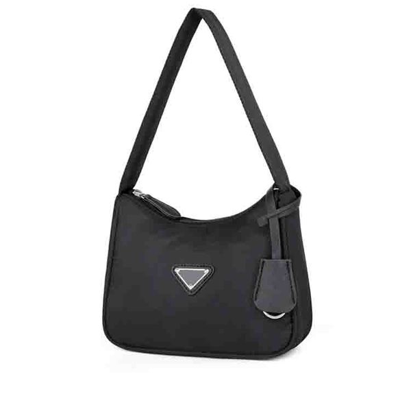 

black nylon shoulder bag crossbody ladies designer handbags luxury handbags classic design crossbody ladies purse wallet underarm bag trend