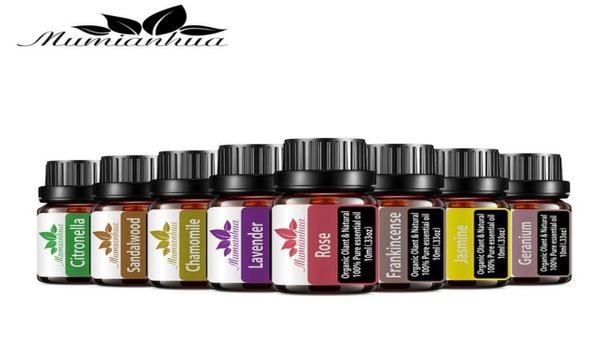 

plant essential oil delivery 8pcs 10ml pure essential oils set natural aromatherapy fragrances kit aroma spa8969777