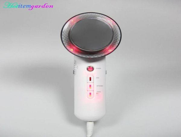 

3in1 facial skin care infrared ems body slimming fat burning ultrasonic mini beauty device1471806