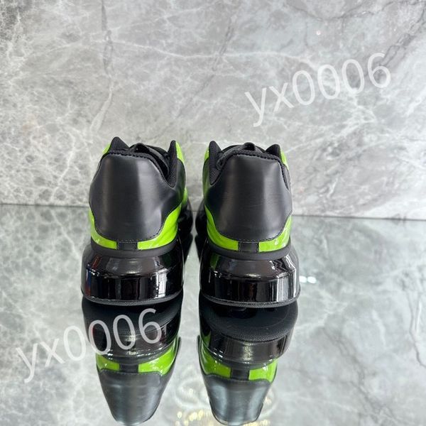 

2023 new luxury designer fashion sneakers canvas shoes high low men's sneaker technical leather women's casual trainers size 35-46, Black