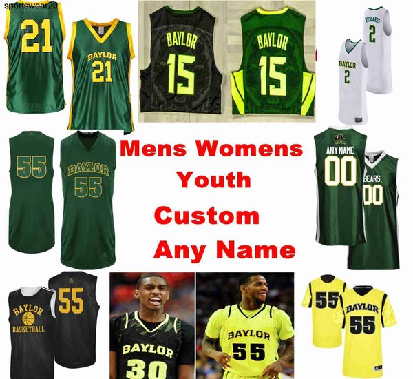 

new college wears baylor bears flo thamba jersey devonte bandoo turner adam flagler mark vital ncca basketball jerseys me, Black;red