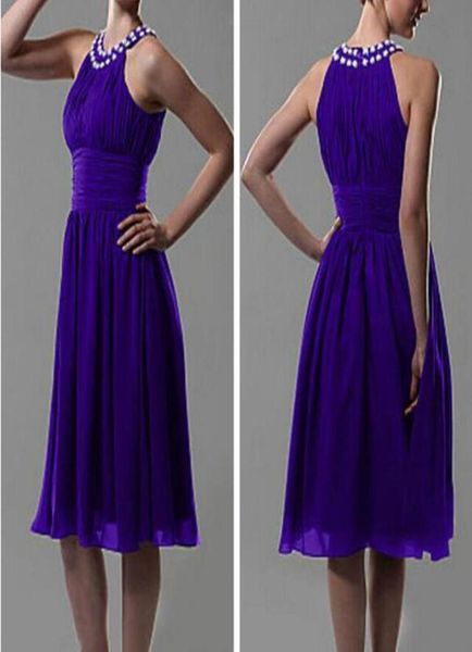 

short bridesmaid dresses halter sleeveless knee length bridesmaid gowns sheath wedding party dress6076931, White;pink