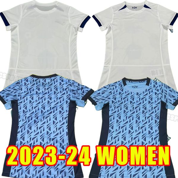 

women englands soccer jerseys 2023 2024 kane sterling rashford sancho grealish mount foden henderson 23 24 national football shirt girl, Black;yellow