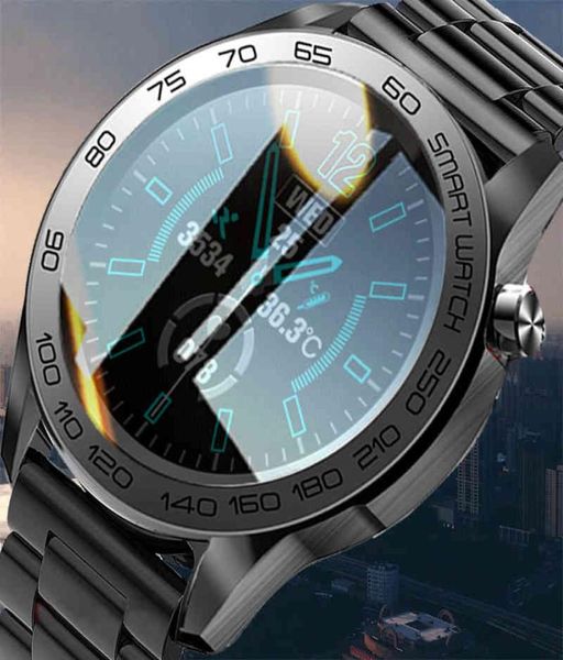 

smart watch with gps motion recording monitoring device full touch temperature and heart rate monitor suitable for huawei xiaom4944291