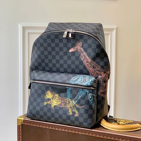 

with genuine 40cm bag designer bag leather luxury schoolbag delicate backpack man shoulders knockoff yl309