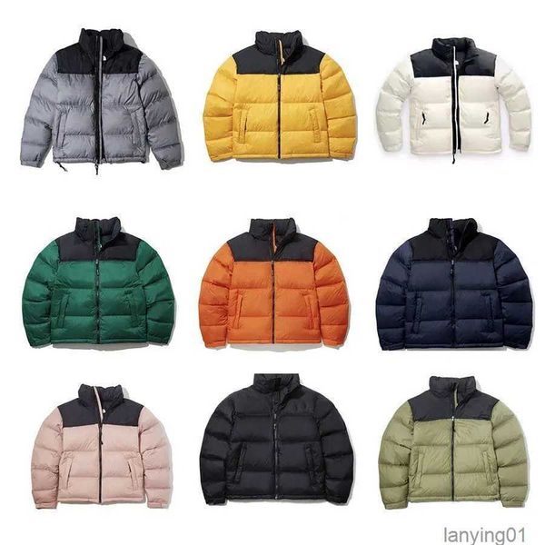 

mens designer down jacket north parka womens letter printing men's parkas winter couples clothing face coat outerwear puffer jacket, Black