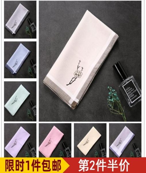 

sonkiss women039s handkerchief cotton chinese style plum blossom graduation gift abroad bow ties1901756, Black;gray