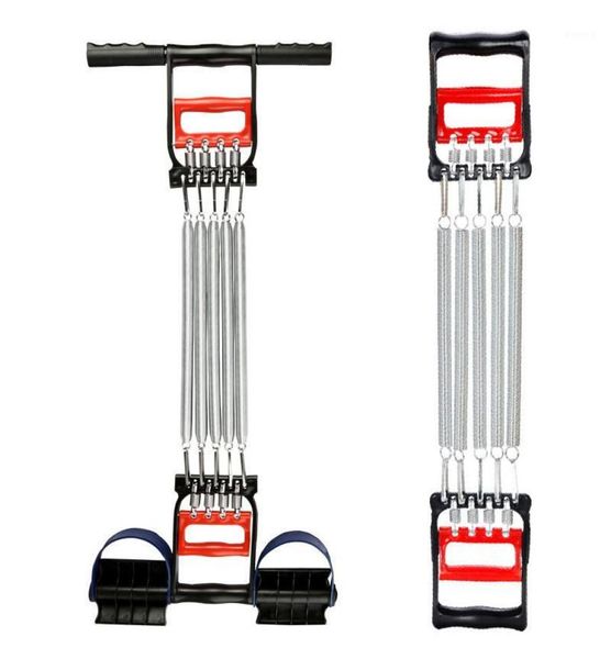 

spring chest developer expander men tension puller fitness stainless steel muscles exercise workout equipment resistance bands11780154