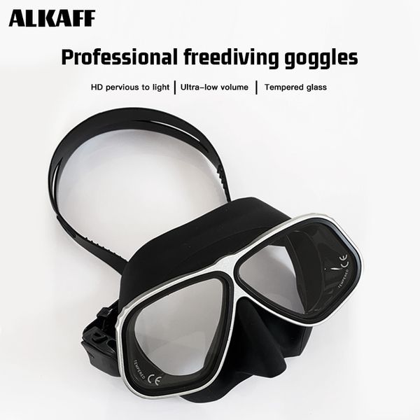 

diving masks low volume diving mask alloy frame scuba equipment snorkel goggles toughened glass for dive 230629