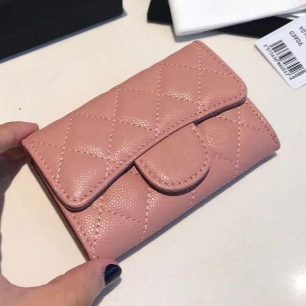 

designer purse luxury men's and women's purse fashion bag clamshell caviar ringer handbag coin purse casual envelope cardholder ba, Red;black