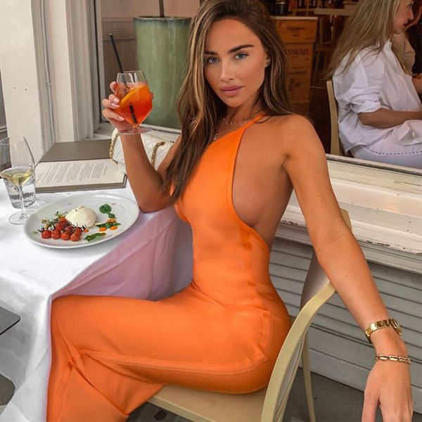 

pure color summer women beach party evening dresses black orange hot pink sexy one shoulder cool street style designer dress 1715