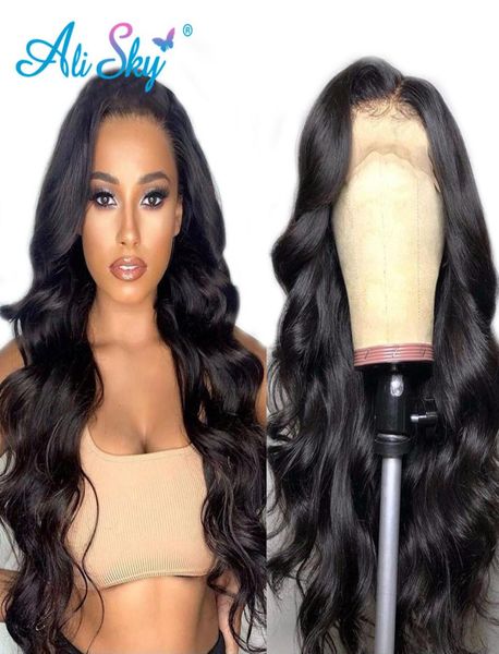 

brazilian body wave lace front wig 13 4 pre plucked lace front human hair wigs for black women glueless hd lace frontal wig 1507733979, Black;brown