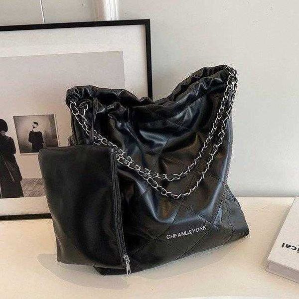 

pleated popular shoulder bag new fashion chain versatile internet celebrity niche women's bag bucket bag