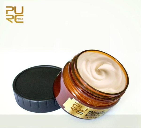 

60ml purc magical keratin nourishing hair treatment mask 5 seconds repairs damage restore soft hair root 3pcs6424003