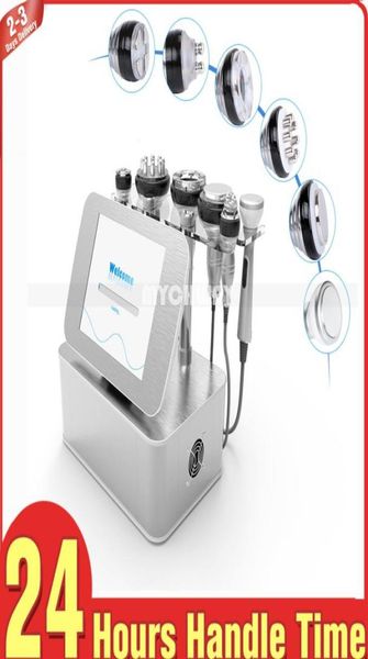 

7in1 ultrasonic cavitation radio frequency vacuum bipolar rf skin tightening cooling probe shrink pores fat dissolve machine1805805