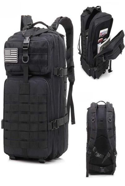 

tactical backpack large capacity 3p softback outdoor bag military hiking rucksacks men climbing travel camping backpack q07218285441