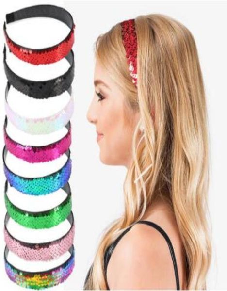 

mermaid sequins hair sticks fashion women girls holiday princess headband hair accessories for 9 differnt colors5413826, Slivery;white