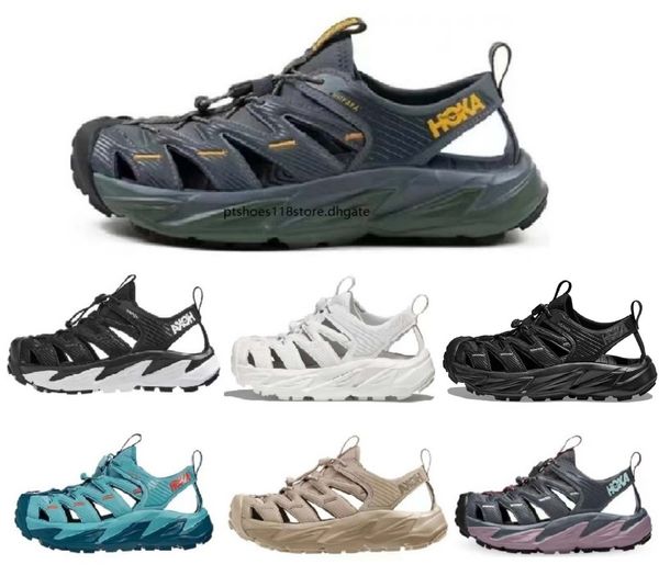 

2023 hoka designer slippers for mens womens pantoufle one one hopara sandals triple black white sand onyx summer sandal sliders scuffs 36-45