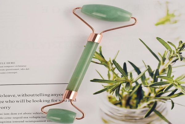 

facial jade roller natural aventurine face massage rollers spa acupuncture scraping eye neck health healing stone beauty body mass8559678