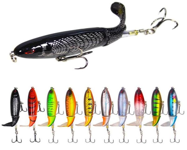 

artificial bait kit floating pencil whopper popper 10cm 13g ater fishing lure fishing tackle1870919