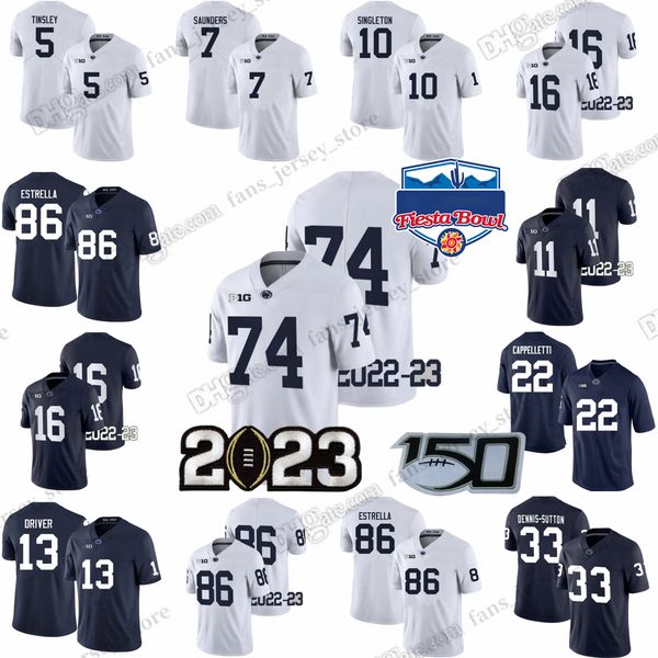 

custom ncaa college penn state nittany lions football jerseys nicholas singleton christian veilleux cristian driver olumuyiwa fashanu estrel, Black
