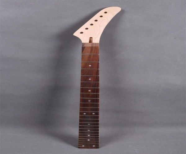 

1x electric guitar neck 24 fret maplerose wood fretboard bolt on1459832
