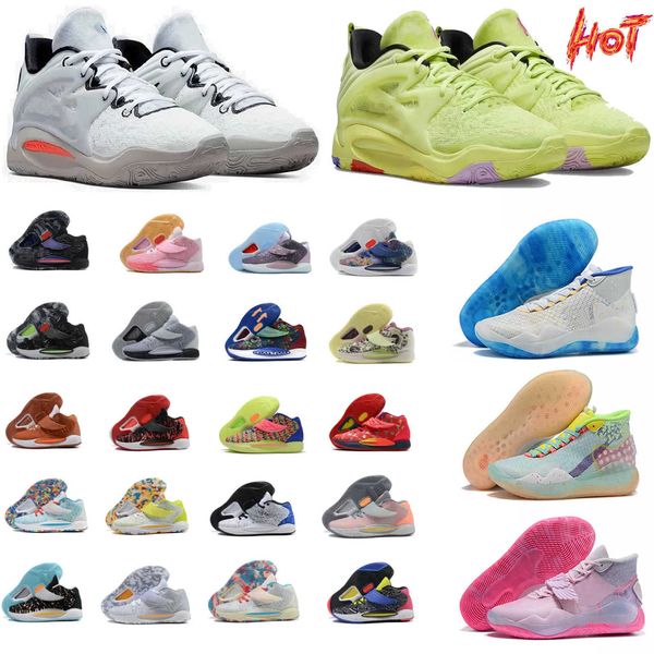 

men kd 15 xv durant basketball shoes twist kd14 xiv kd12 kevins green stars aunt pearls pink deep royal blue chinese season with box