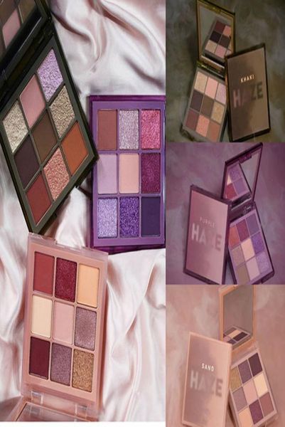 

haze purple sand khaki 9color eyeshadow palette shimmer matte dhl 6317514