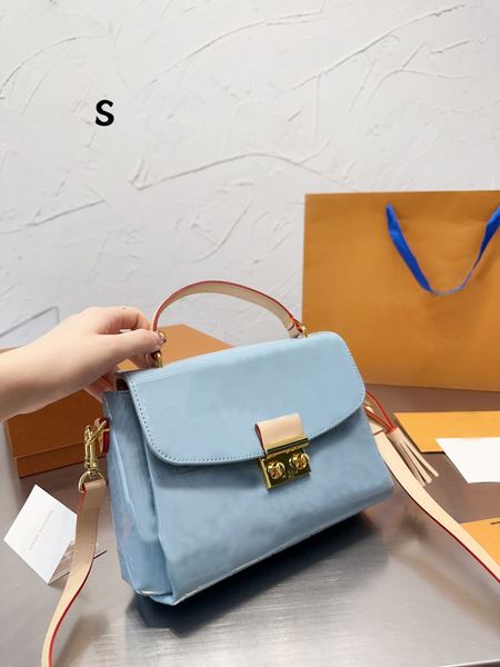 

lacquer leather crossbody bags designer bag fashion croisette tassel bag shoulder bag clutch handbag luxury messenger bags tote bag