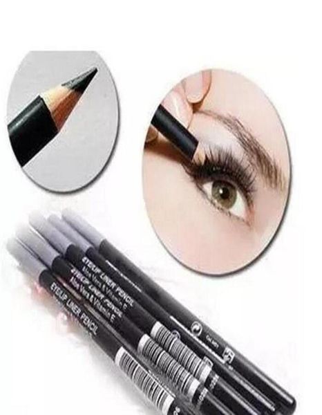 

brand makeup eyeliner pencil black and brown mix colors 12pcs1490099