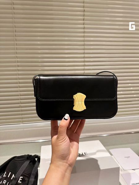 

designer bags triomphe smooth cowhide women teen cuir handbag golden chain shopping bags lady wallet shoulder bag handbags leather
