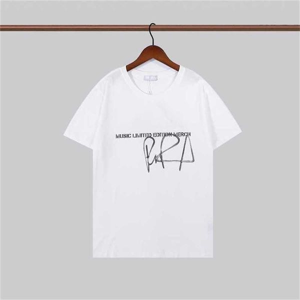 

2022 summer paris designer tshirts mens classic smiley face printing t shirts men women fashion t-shirt casual streetwear cotton tee hhdo, White;black