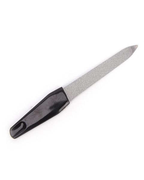 

1pcs women nail files dual sided stainless steel metal nail art file manicure pedicure tool tool3481190
