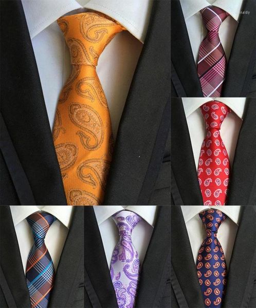 

bow ties 8cm wide mature men039s tie business executive for man 2022 fashion polyester printed7818623, Black;gray
