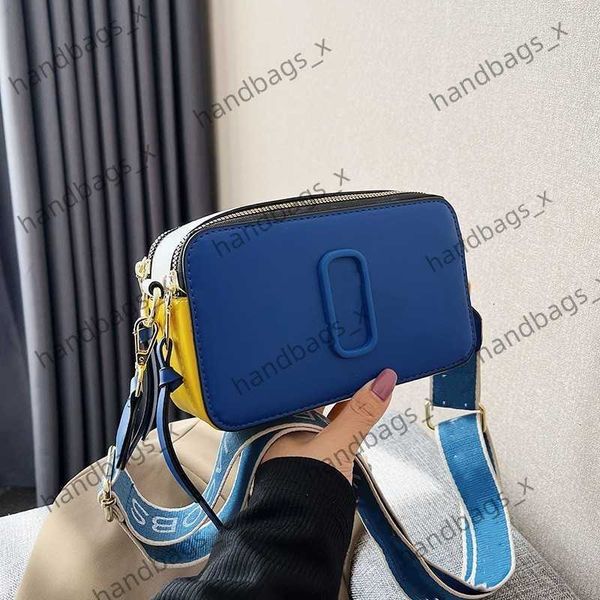 

designer bag ma bag spring bag fashion sense wide shoulder strap one crossbody versatile small square with logo wn6v