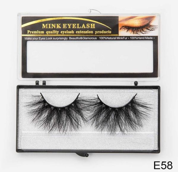 

25mm mink cils 3d eyelashes 100 cruelty lashes handmade reusable natural eyelash false lash makeup6518998