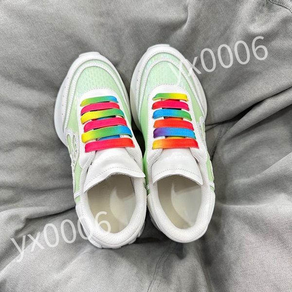 

new luxury designer sneaker men women reflective casual shoes genuine leather sneakers party calfskin quality shoes, Black