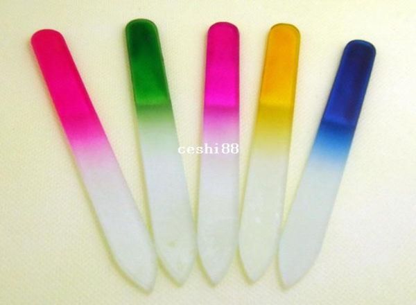

20pcs 48039039 glass nail files crystal naill buffer 12cm with white box packing 4620085