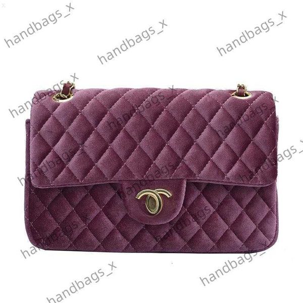 

rhombic chain bag c bag new style small fragrant velvet women's bag autumn and winter 2021 ocean cross body one shoulder bags small squ