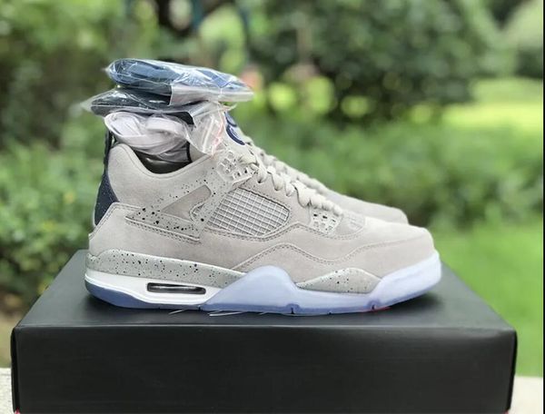 

shoes casual designer 4 georgetown pe mens basketball 4s cool grey sports sneakers