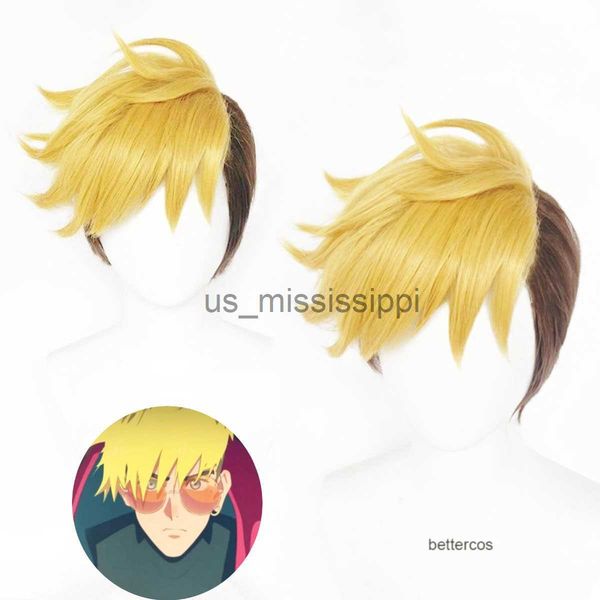 

cosplay wigs anime trigun vash the stampede cosplay trigun wig halloween party costume halloween party cos prop for men x0630, Black