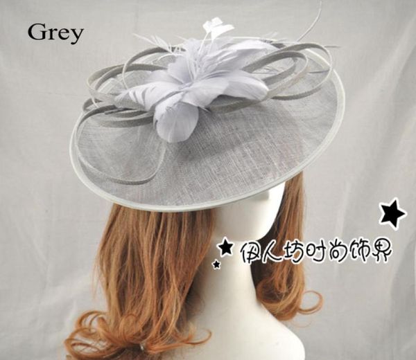 

vintage multi color bridal hats for woman hats pillbox fascinator hats wedding guest hat formal evening headwear feather perching 8824695, White