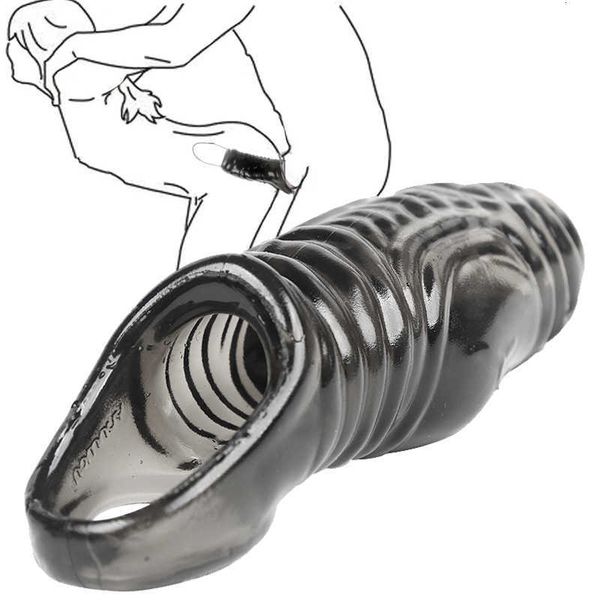 

toy massager new reusable silicone delay ejaculation erection toys supplies linen nozzle ring cock for men shop