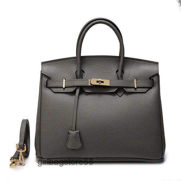 

cowhide bag birkins bride tote 2023 layer designer bags portable litchi lady leather pattern women's first colors classic fashion handb