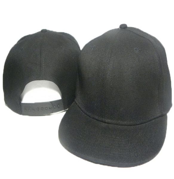 

customized blank plain snapback snapbacks caps hats cap hat men women adjustable caps  fitted all1000681, Black;white