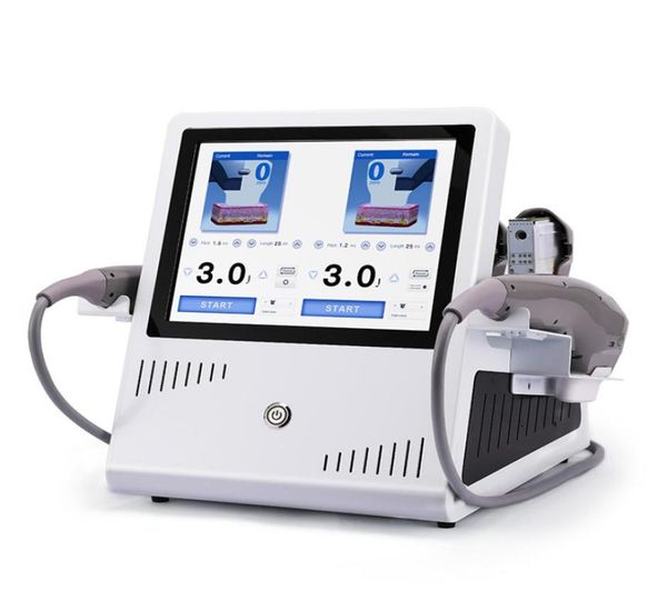 

double handles 7d hifu machine body slimming face lifting with 7 cartridge skin tightening equipment for beauty salon use2244751